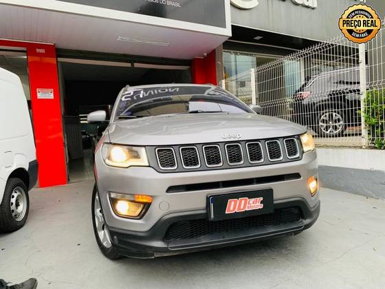 JEEP COMPASS 2.0 16V FLEX LONGITUDE AUTOMÁTICO JEEP COMPASS 2.0 16V FLEX LONGITUDE AUTOMÁTICO